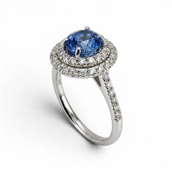 Anello Casciola Gioielli Donna ZAFFIRO in Oro Zaffiro blu 1.20 Ct ANZ1.20 - ANZ1.20